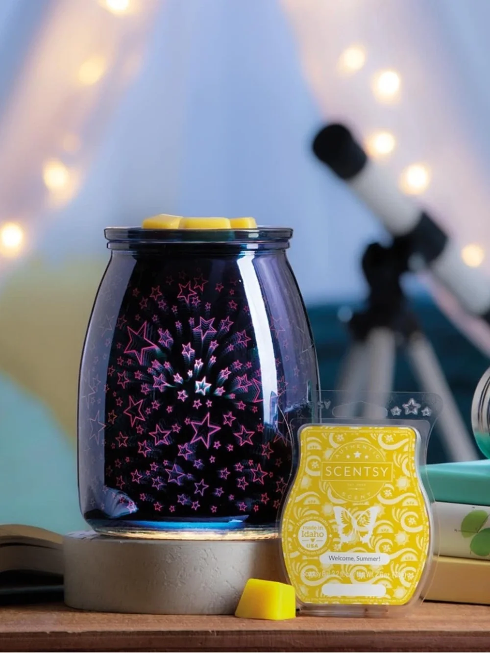 SCENTSY SUMMER NIGHTS WARMER